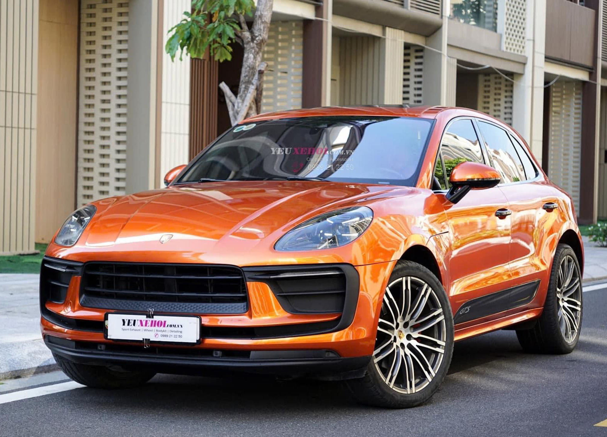 2019 PORSCHE MACAN NÂNG ĐỜI 2024 / WRAP ĐỔI MÀU PAPRICA ORANGE